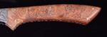 Stabilized Mesquite Wood Burl Custom Knife Handle